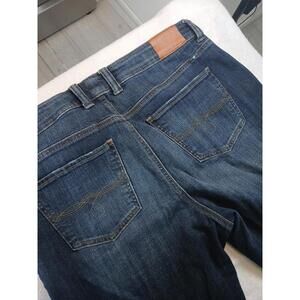 Lucky Brand Womens Jeans Size 16W Emma Straight Blue Denimn Soft